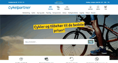 Desktop Screenshot of cykelpartner.dk